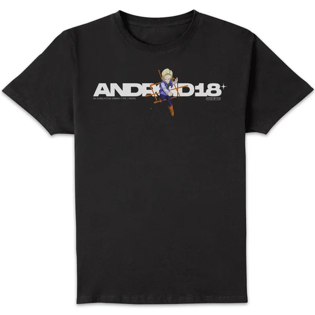 Dragon Ball Z Android 18 Unisex T-Shirt - Black