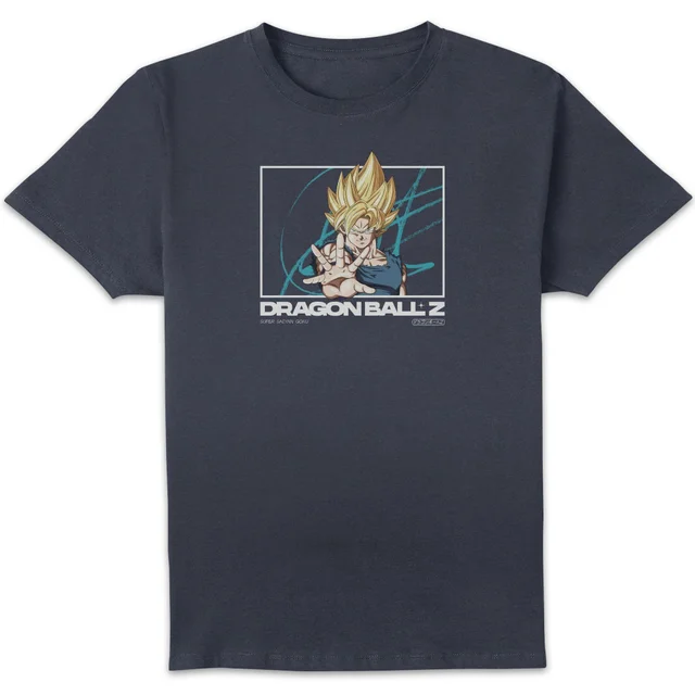 Dragon Ball Z Super Saiyan Goku Profile Unisex T-Shirt - Navy