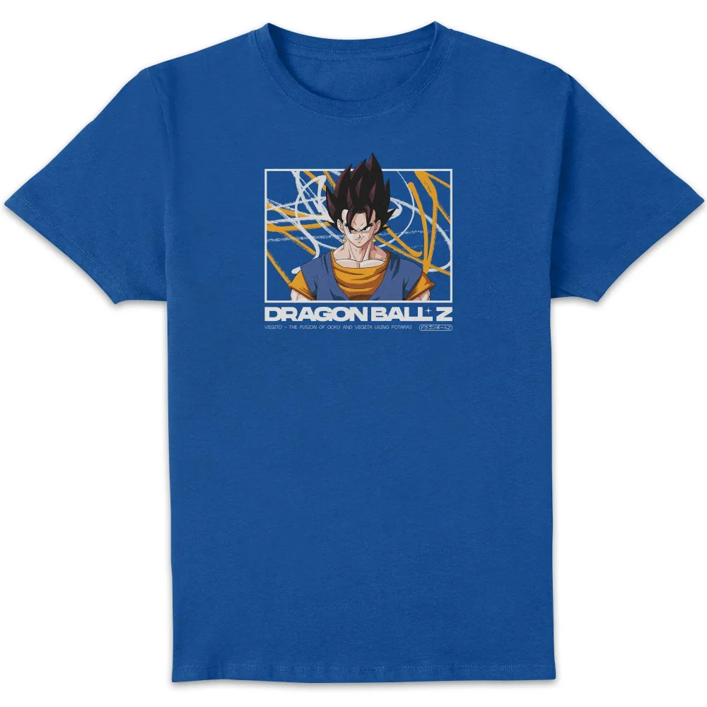 Dragon Ball Z Vegito Profile Unisex T-Shirt - Blue - S Image 1
