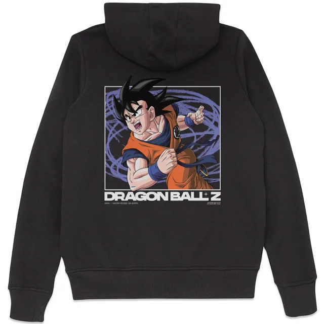 Dragon Ball Z Goku Style Hoodie - Black