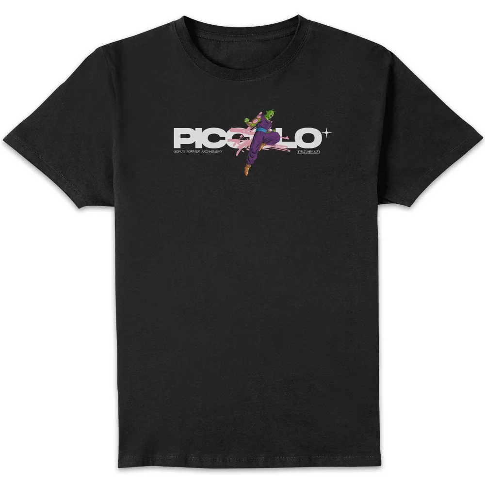 Dragon Ball Z Piccolo Style Unisex T-Shirt - Black - S Image 1