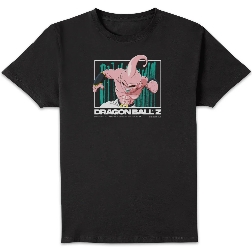 Dragon Ball Z Majin Buu Profile Unisex T-Shirt - Black - S Image 1