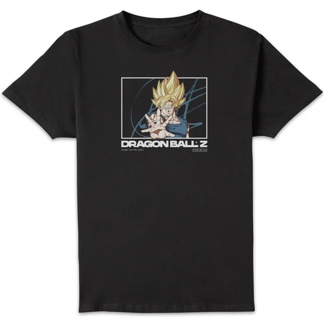 Dragon Ball Z Super Saiyan Goku Profile Unisex T-Shirt - Black