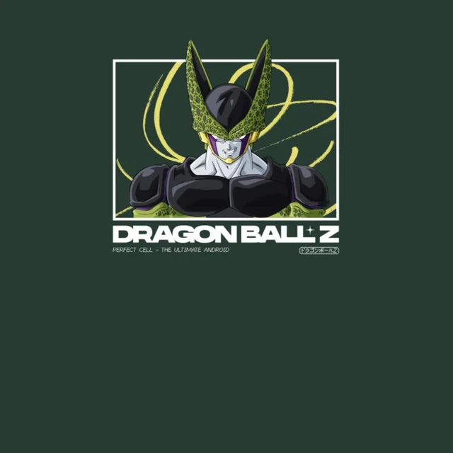 Dragon Ball Z Perfect Cell Profile Unisex T-Shirt - Green