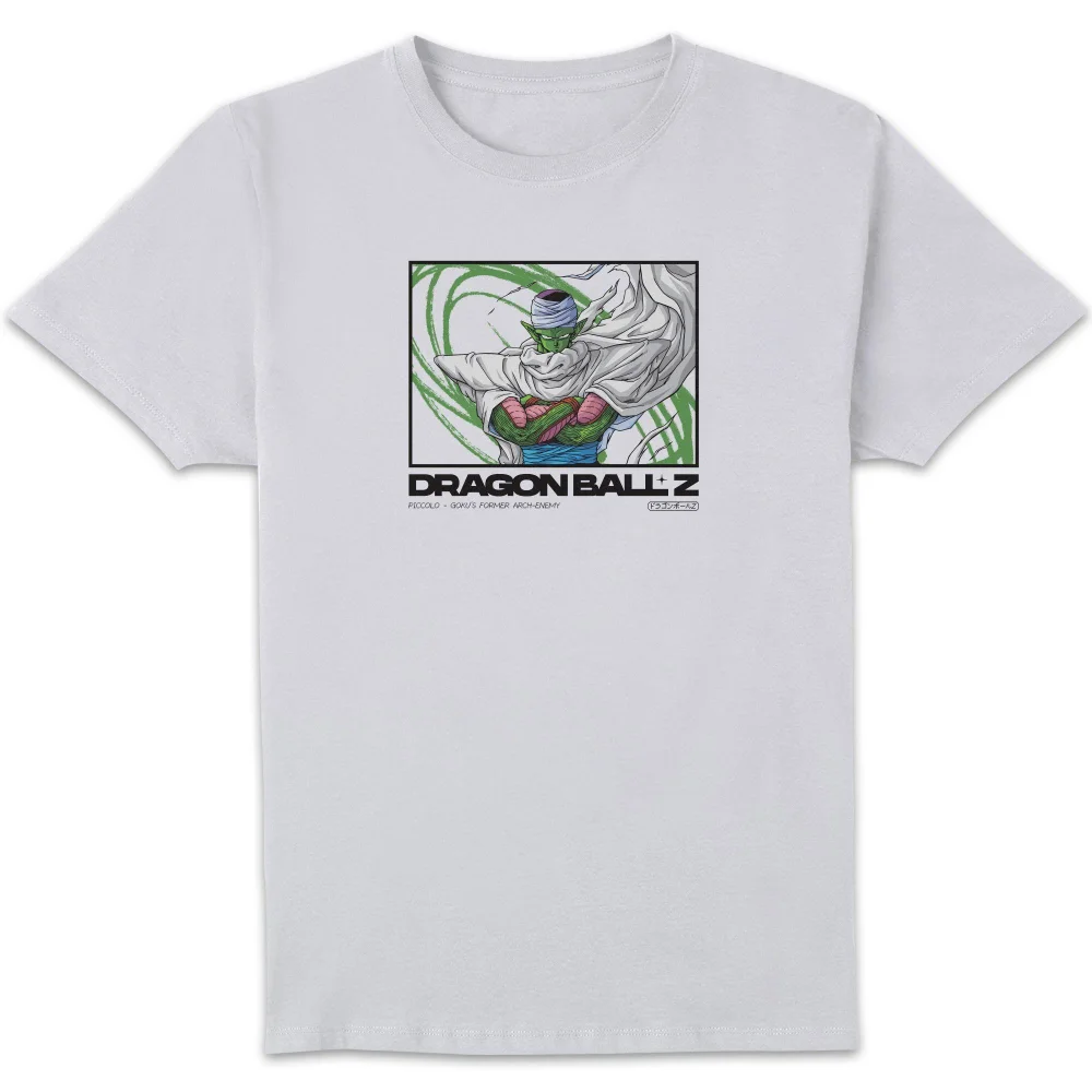 Dragon Ball Z Piccolo Profile Unisex T-Shirt - White - S Image 1