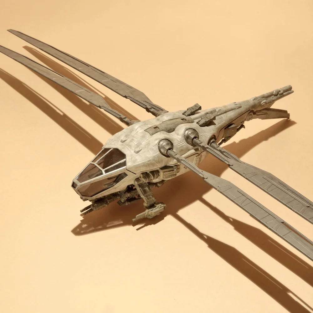 Dune Harkonnen Ornithopter Die-Cast Flying Machine (10.5") Image 1