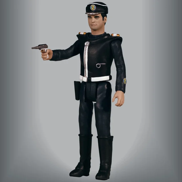 The Anderson Collection 2 Captain Black (Captain Scarlet) Action Figure (3.75")