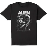 Alien Nightmare Poster Unisex T-Shirt - Black
