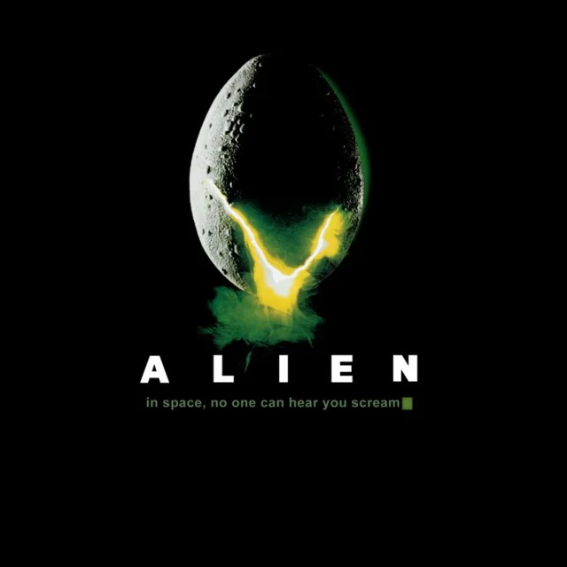 Alien Poster Unisex T-Shirt - Black