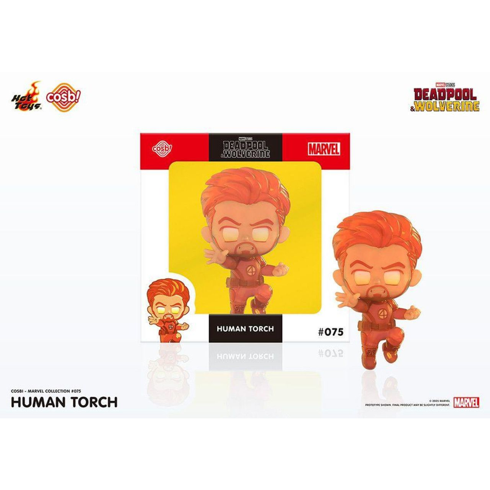 Hot Toys Cosbi Marvel Deadpool & Wolverine Human Torch #075 Image 1