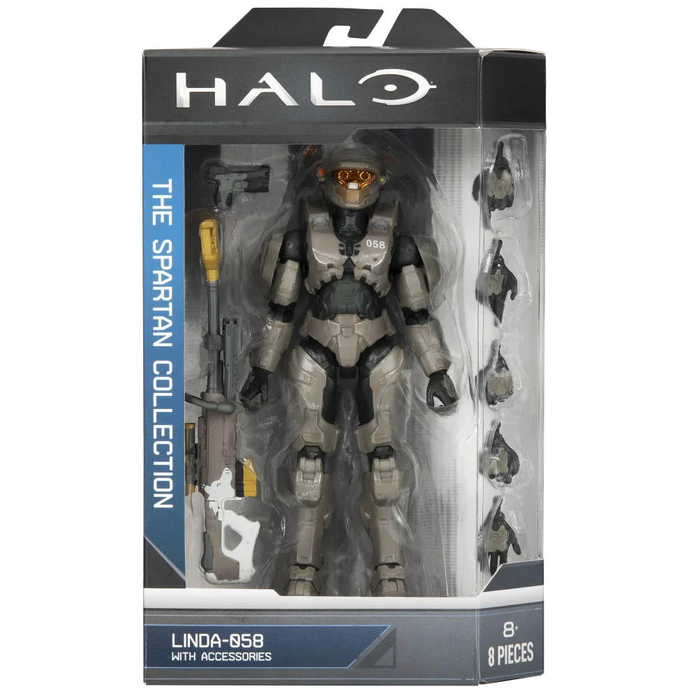 Halo The Spartan Collection Series 6 Linda-058 6.5" Action Figure with Accessories Image 1