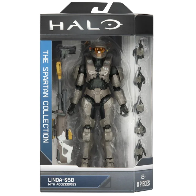 Halo The Spartan Collection Series 6 Linda-058 6.5" Action Figure with Accessories