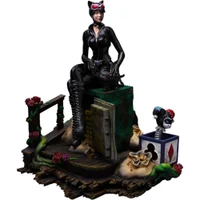 Iron Studios DC Comics Catwoman Deluxe Gotham City Sirens Art Scale 1/10 Statue - undefined undefined