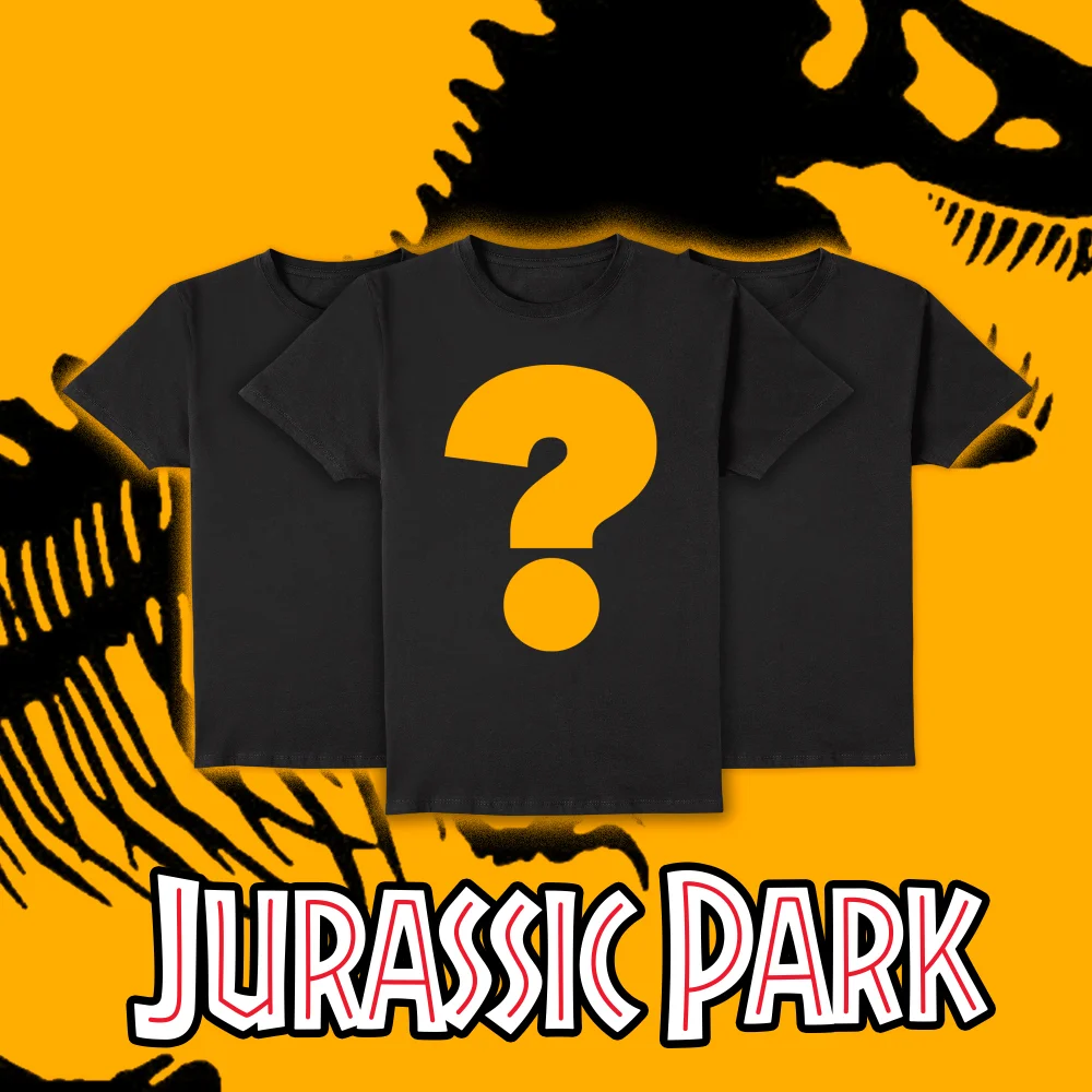 Jurassic Park Unisex T-Shirt Mystery 3-Pack - S Image 1