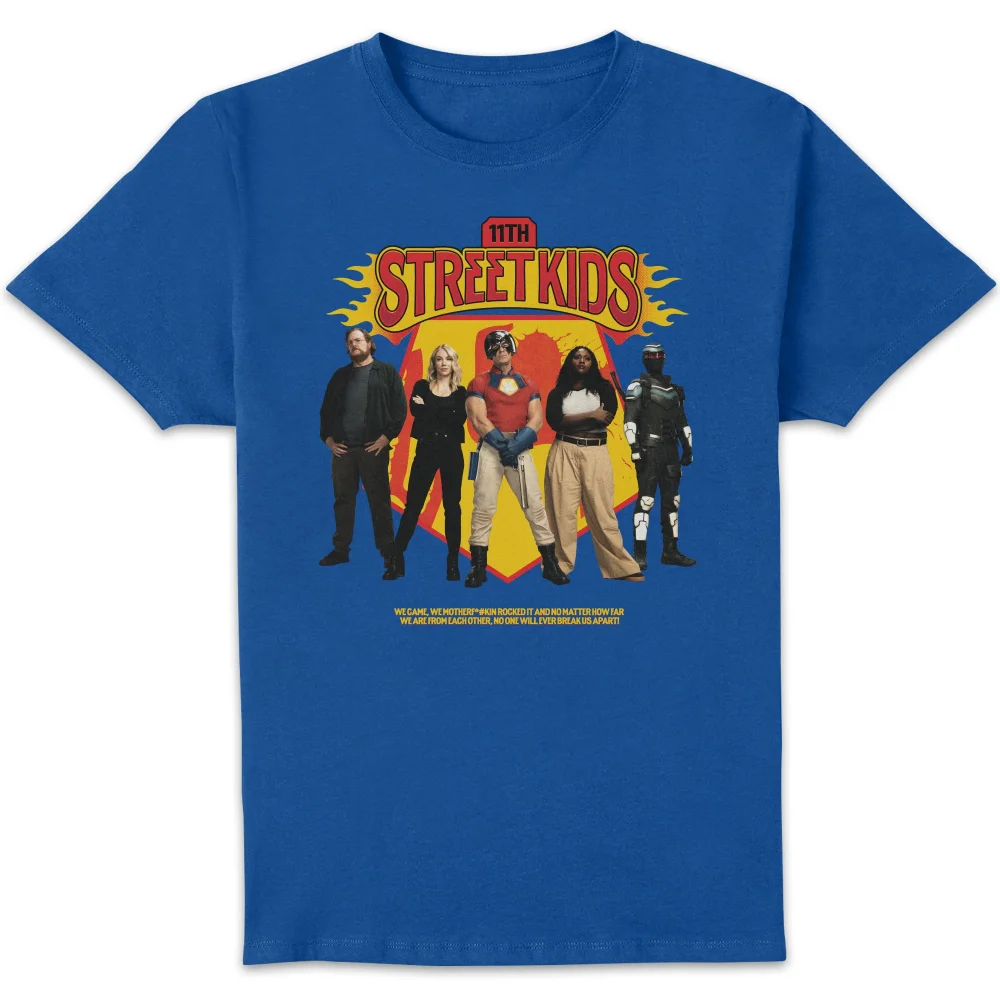 DC Comics Peacemaker 11th Street Kids Unisex T-Shirt - Blue - S Image 1