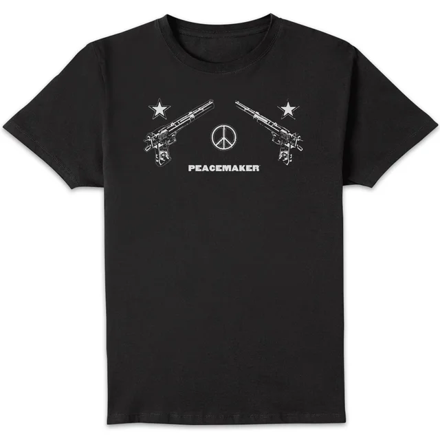 DC Comics Peacemaker Dual Weilding Unisex T-Shirt - Black