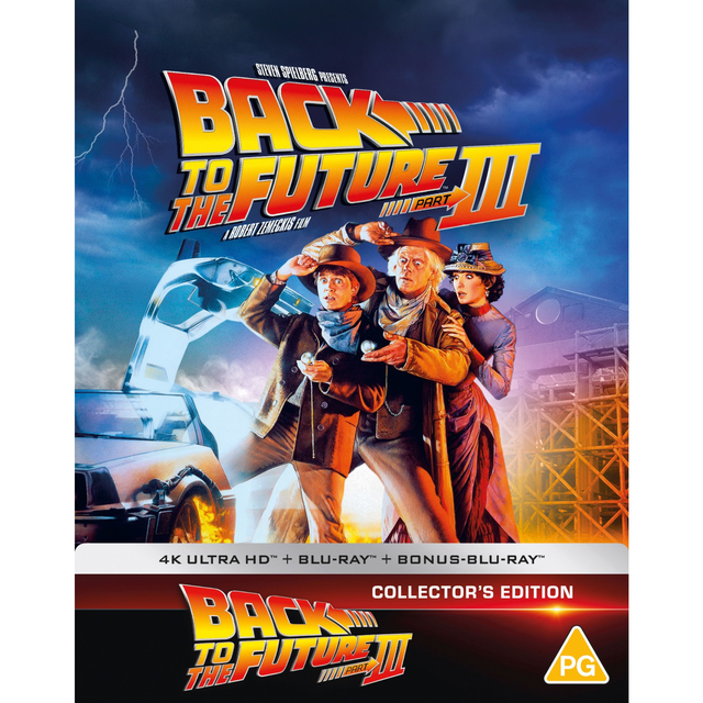 Back to the Future 3 4K Ultra HD & Blu-Ray Steelbook