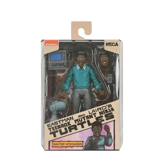 NECA Teenage Mutant Ninja Turtles (Mirage Comics) Action Figure Baxter Stockman (18cm)