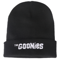 The Goonies Logo Beanie - Black - undefined undefined