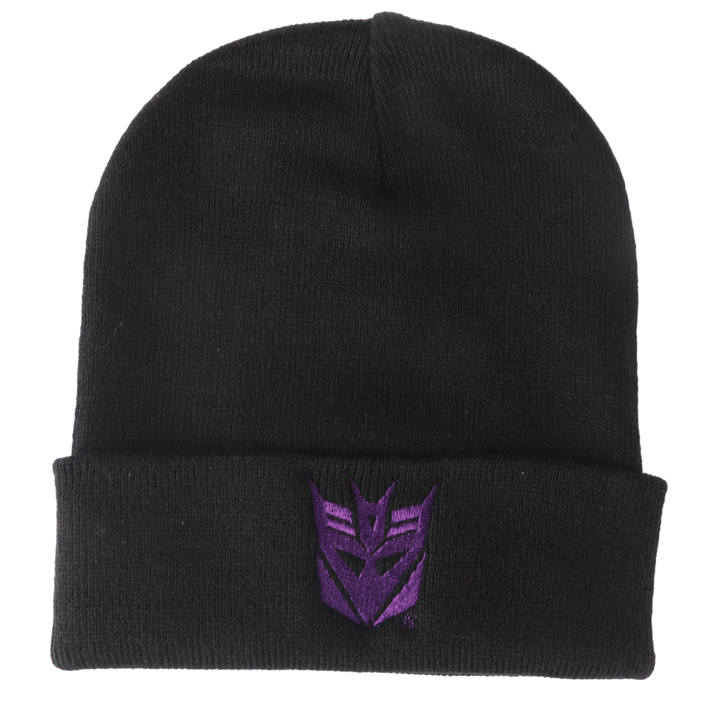 Transformers Decepticon Beanie - Black Image 1