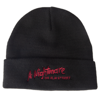 A Nightmare On Elm Street Elm Street Beanie - Black - undefined undefined