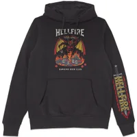 Stranger Things Hellfire Club Hoodie - Black - undefined undefined