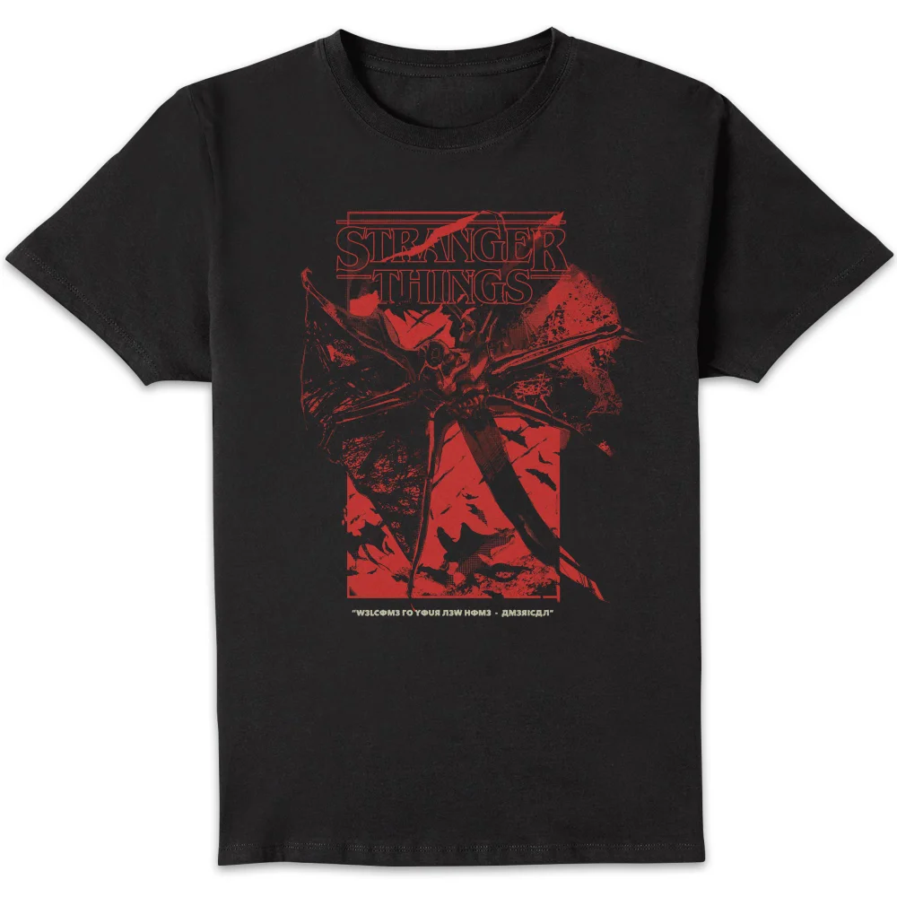 Stranger Things Welcome To Your New Home Unisex T-Shirt - Black - S Image 1