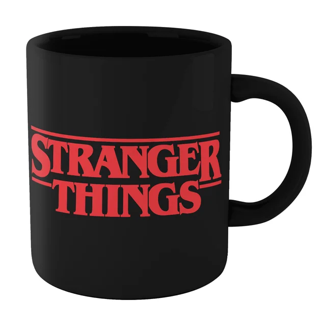Stranger Things Welcome To The Upside Down Mug - Black