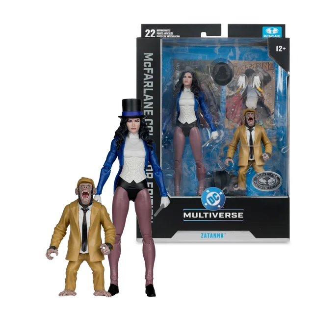 McFarlane Collector Edition DC 7in WV13 – #53 Zatanna Figure