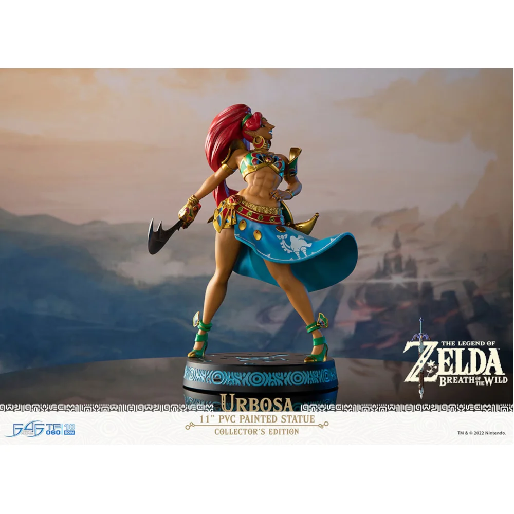 First 4 Figures Legend of Zelda Statue Breath of Wild Urbosa Collector Edition Statue Image 1