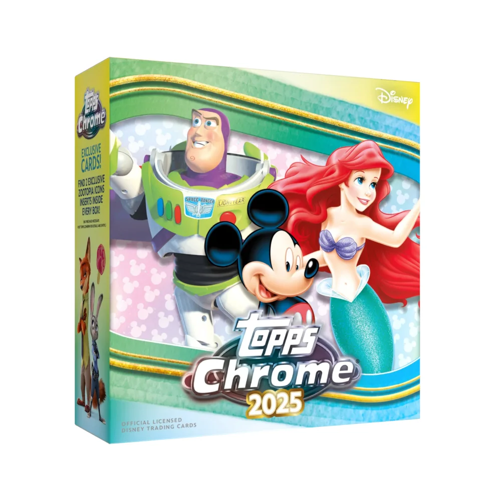 2025 Topps Chrome Disney Mega Box CDU Image 1