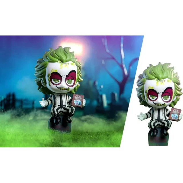 Hot Toys Beetlejuice Cosbaby (S) Mini Figure (13cm)