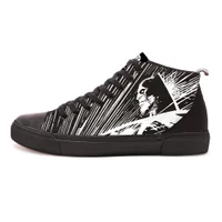 Akedo x DC Comics Batman Contrast High Top - All Black