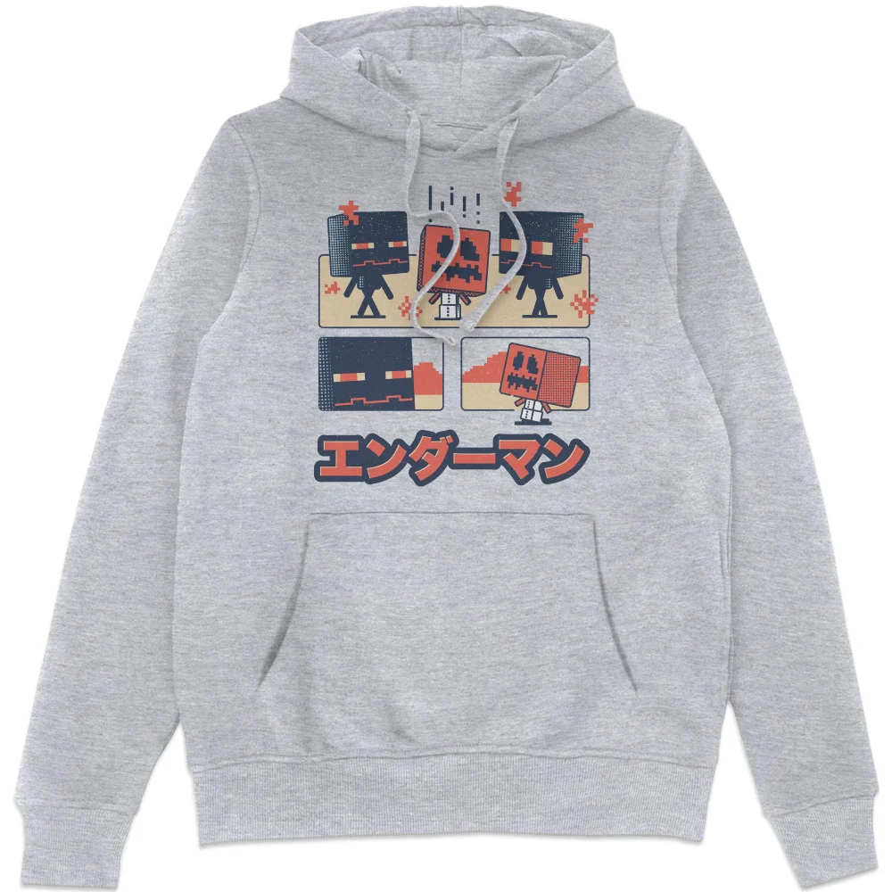 Minecraft Comic Hoodie - Grey - S Image 1