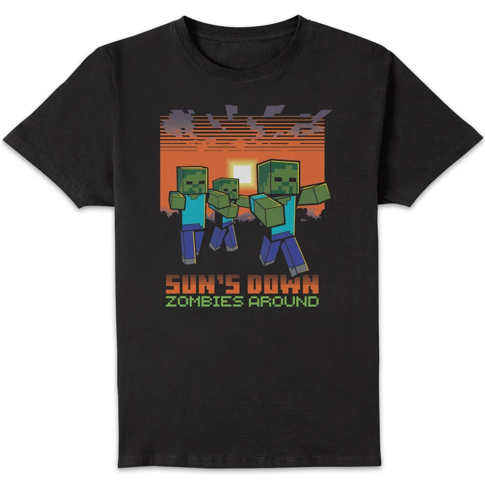 Minecraft ZombiesAbout Unisex T-Shirt - Black - S Image 1