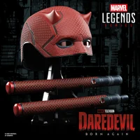 Hasbro Marvel Legends Series Daredevil: Born Again Premium Roleplay Mask and Billy Club