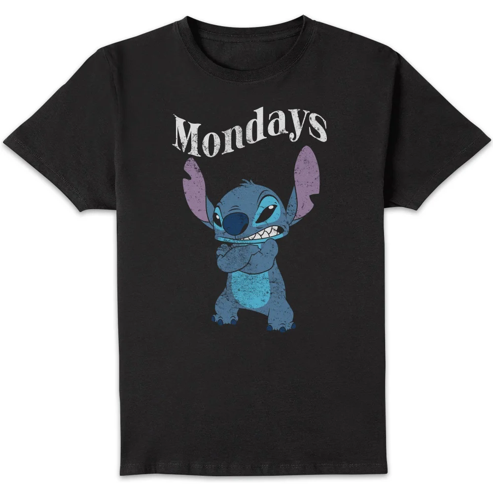 Disney Mondays Unisex T-Shirt - Black - S Image 1