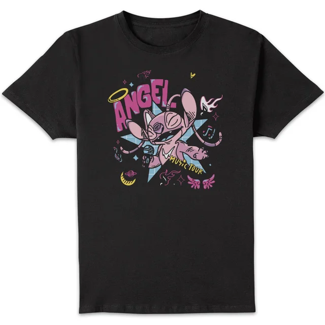 Disney Angel Unisex T-Shirt - Black