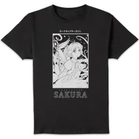 Cardcaptor Sakura Monochrome Box Unisex T-Shirt - Black - undefined undefined