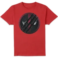 Marvel Deadpool Logo Unisex T-Shirt - Red - undefined undefined