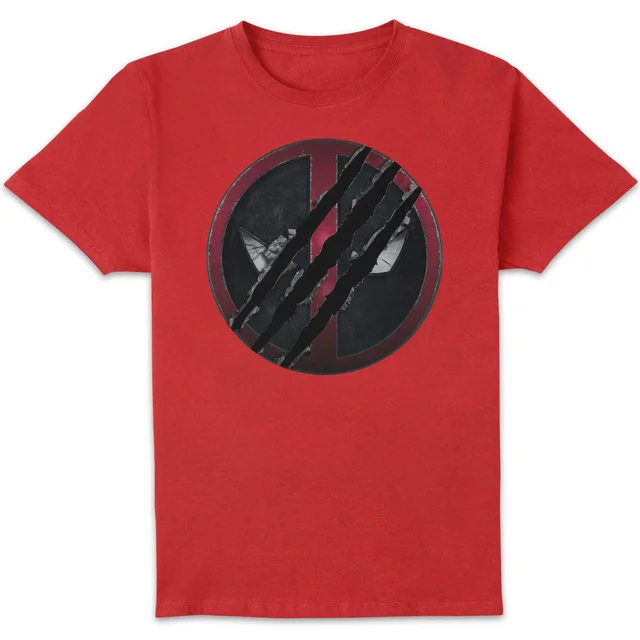 Marvel Deadpool Logo Unisex T-Shirt - Red