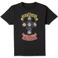 The Nightmare Before Christmas Pumpkin King Unisex T-Shirt - Black - undefined undefined
