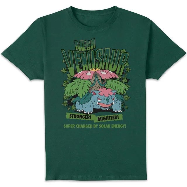Pokémon Mega Venusaur Unisex T-Shirt - Green