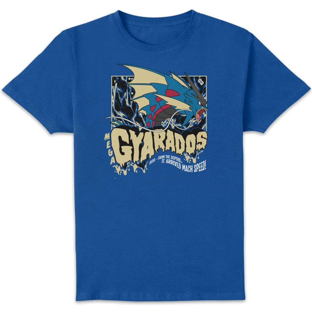 Pokémon Mega Gyarados Unisex T-Shirt - Blue - S Image 1