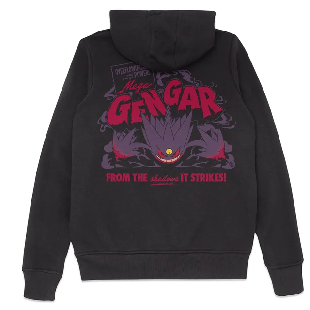 Pokémon Mega Gengar Hoodie - Black