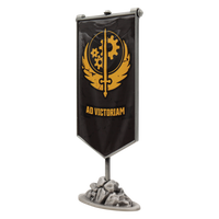 Fallout Brotherhood of Steel Metal Banner - undefined undefined