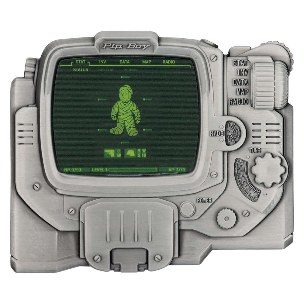 Fallout Pip-Boy Lenticular Ingot Image 1