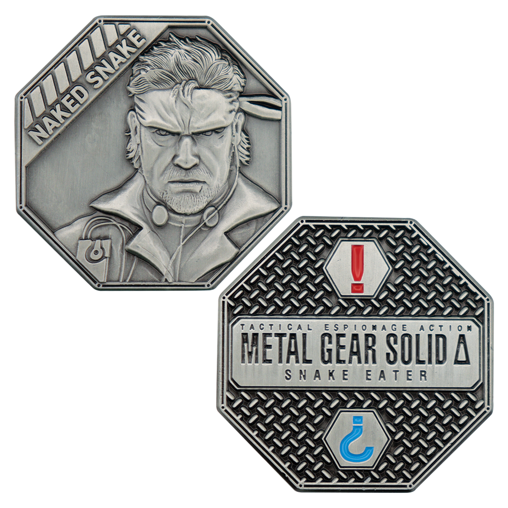 Metal Gear Solid Delta Limited Edition Naked Snake Coin Image 1