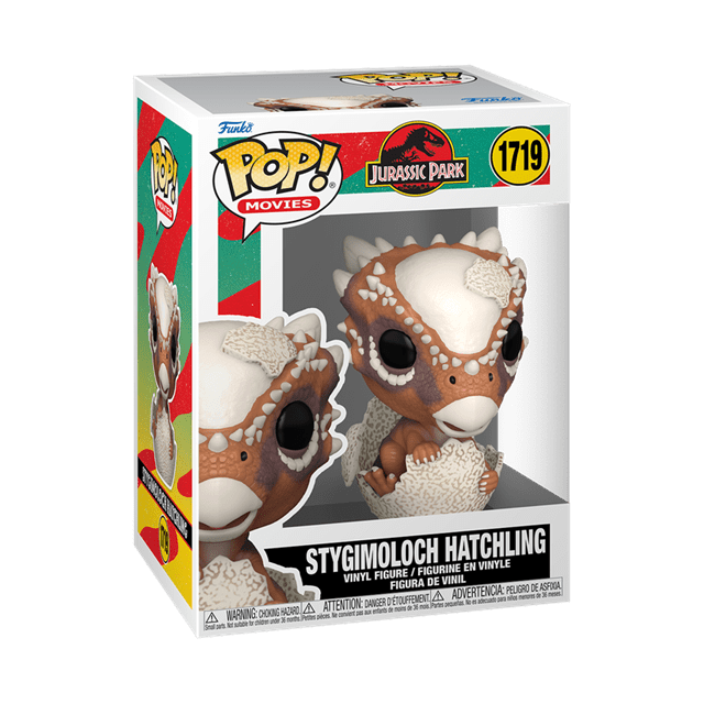 Jurassic Park Hatchling Stygimoloch Funko Pop! Movies Vinyl Figure Image 1
