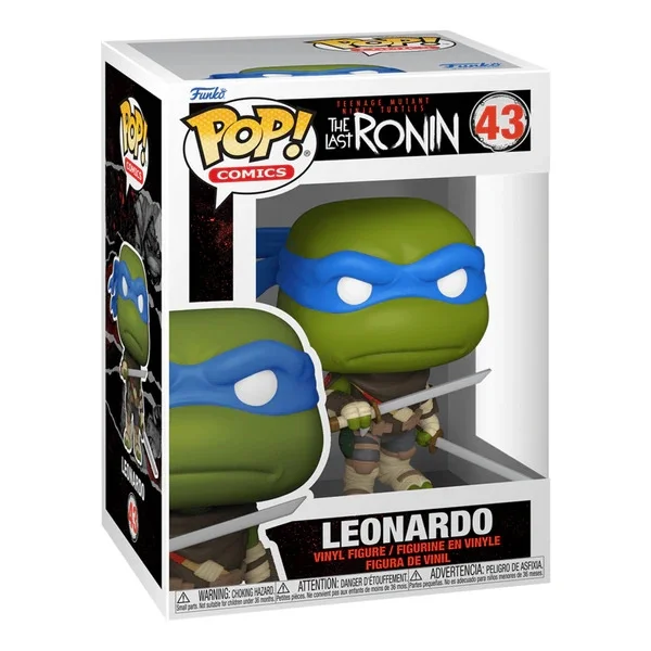 Teenage Mutant Ninja Turtles Leonardo Funko Pop! Comics Vinyl Figure Image 1